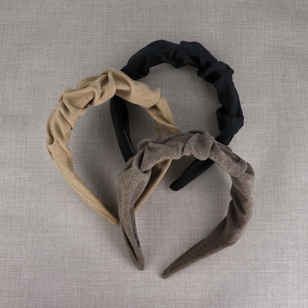 Earth Tone Ruffle Headband