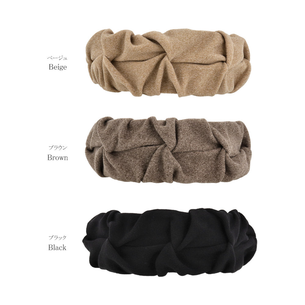 Earth Tone Ruffle Headband