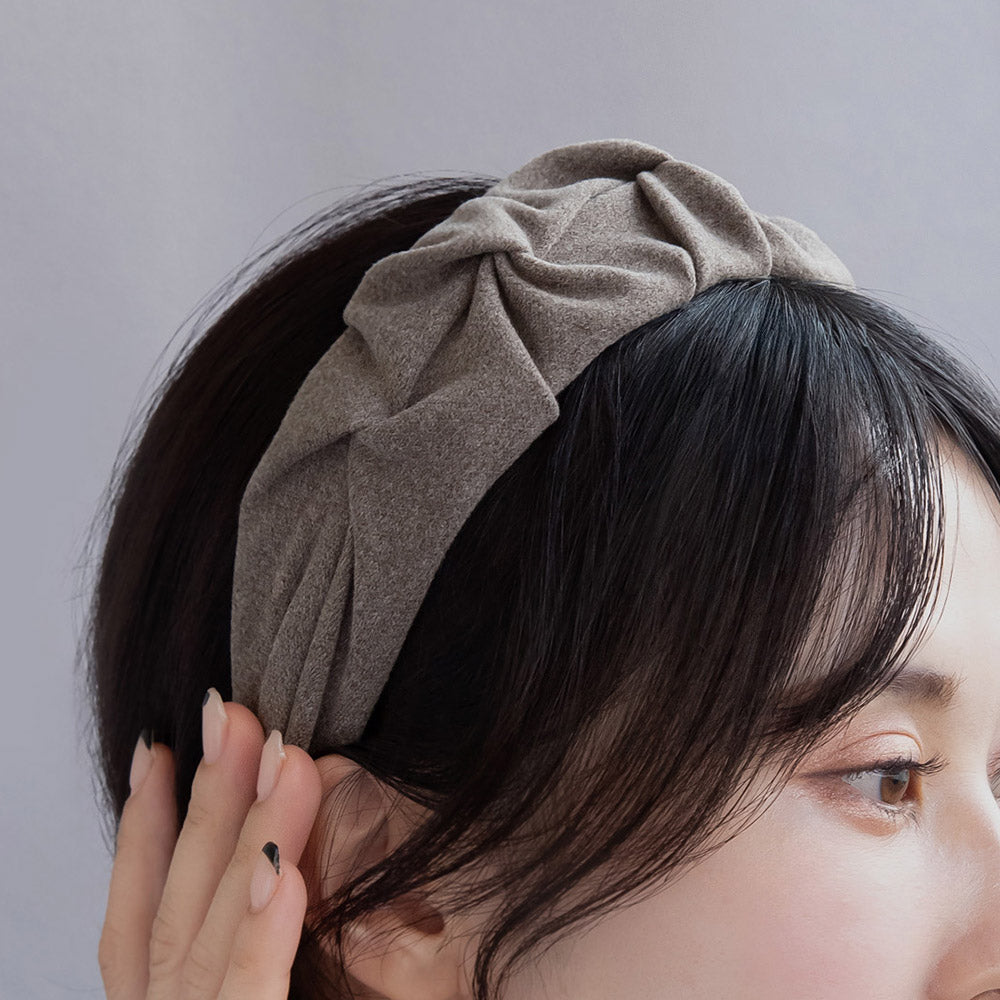 Earth Tone Ruffle Headband