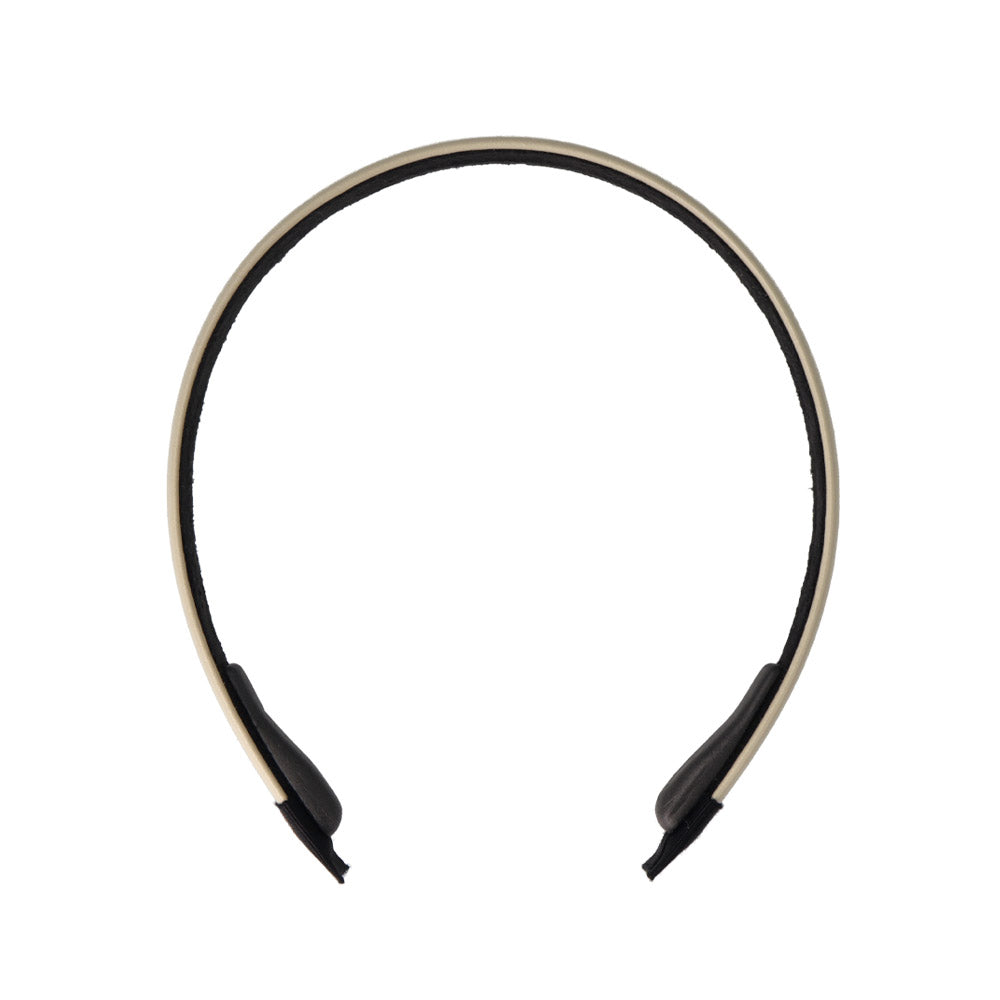 Faux Leather Padded End Headband