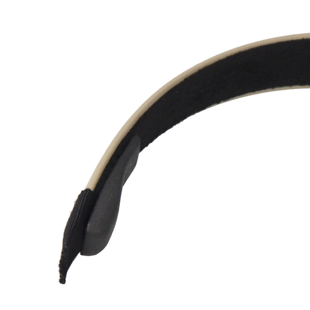 Faux Leather Padded End Headband