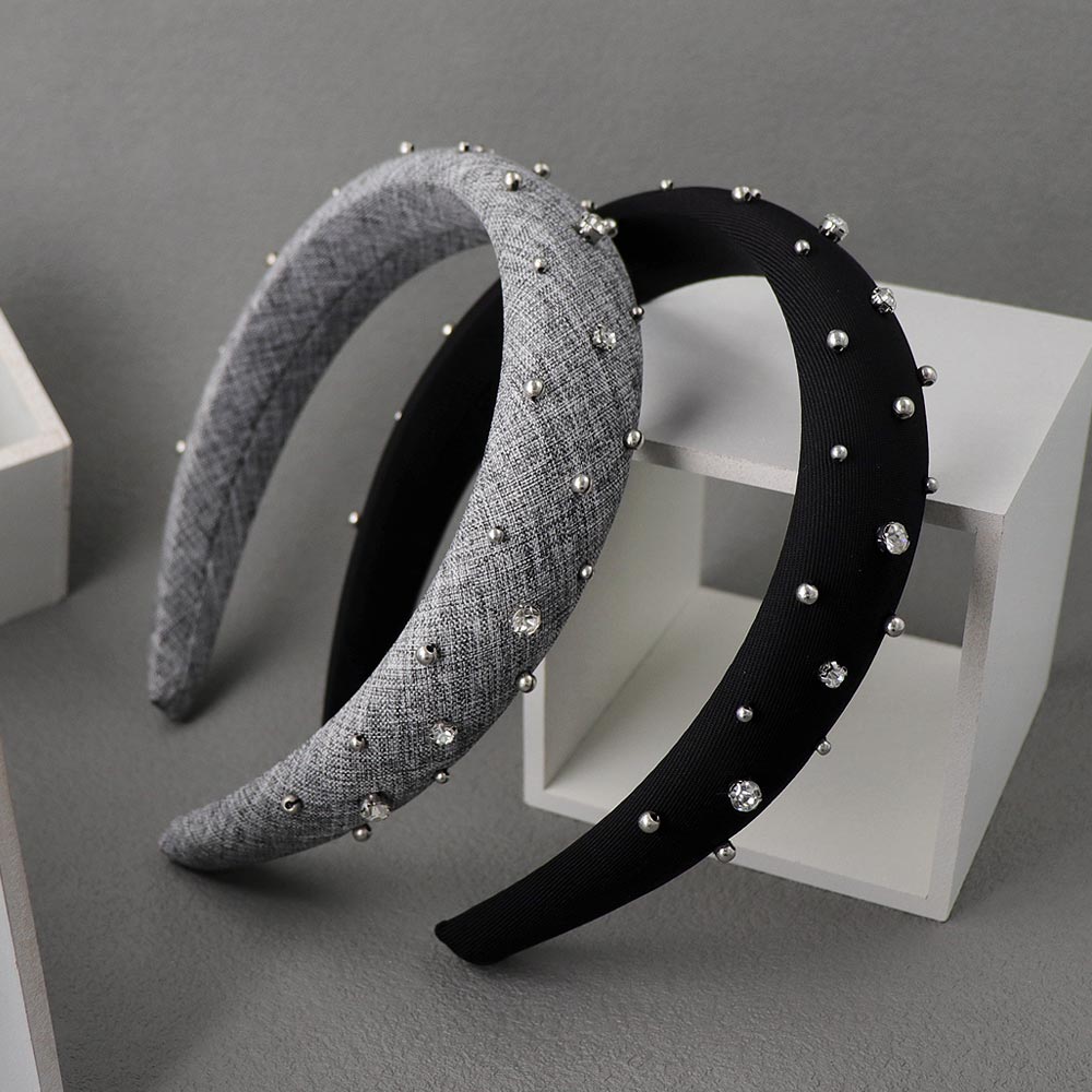 Encrusted Puffed Headband