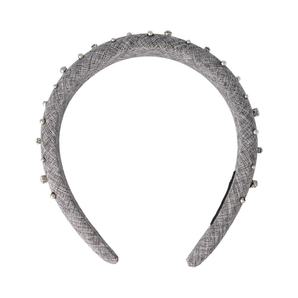 Encrusted Puffed Headband