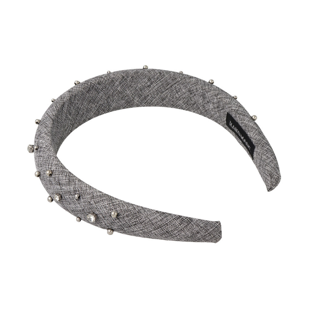 Encrusted Puffed Headband