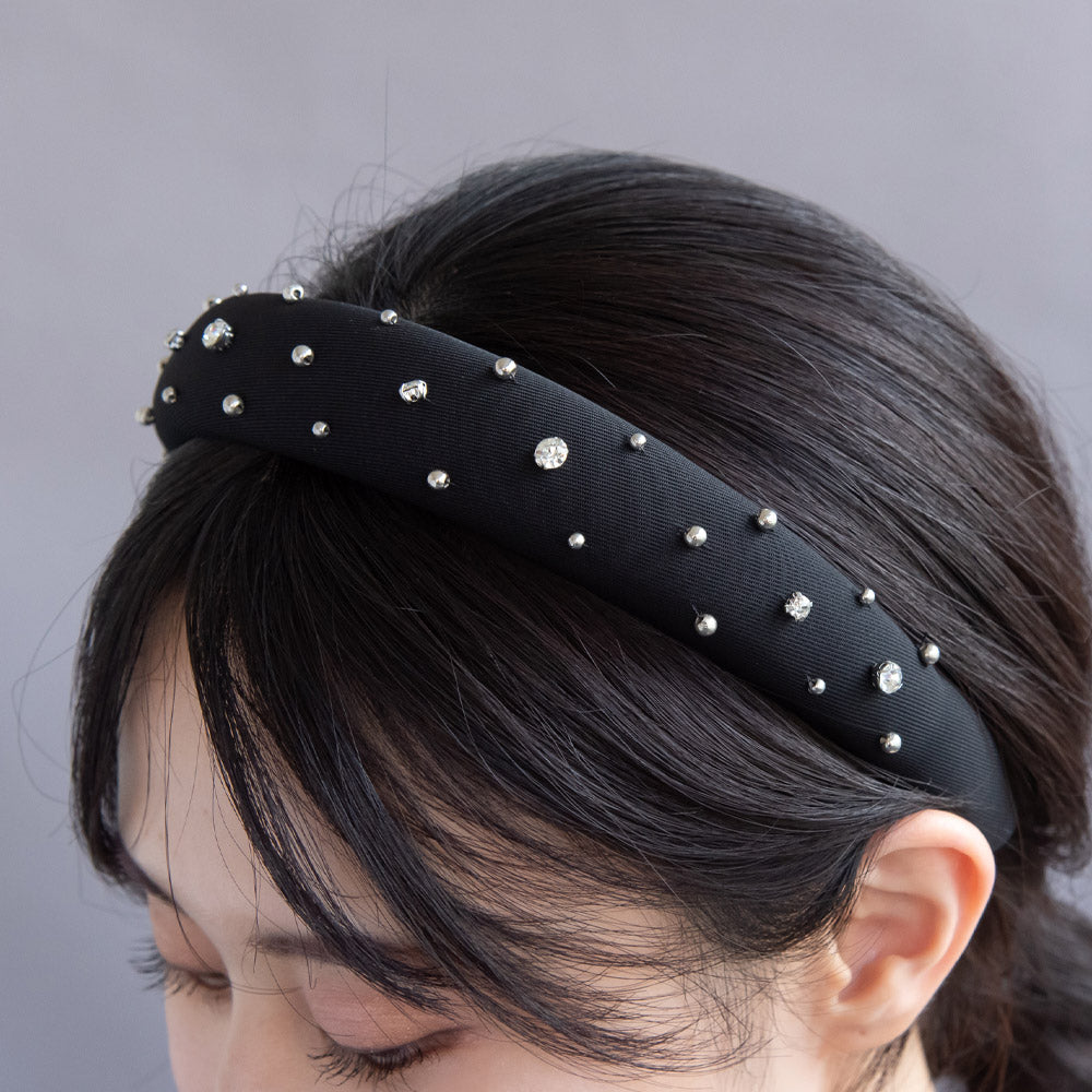 Encrusted Puffed Headband