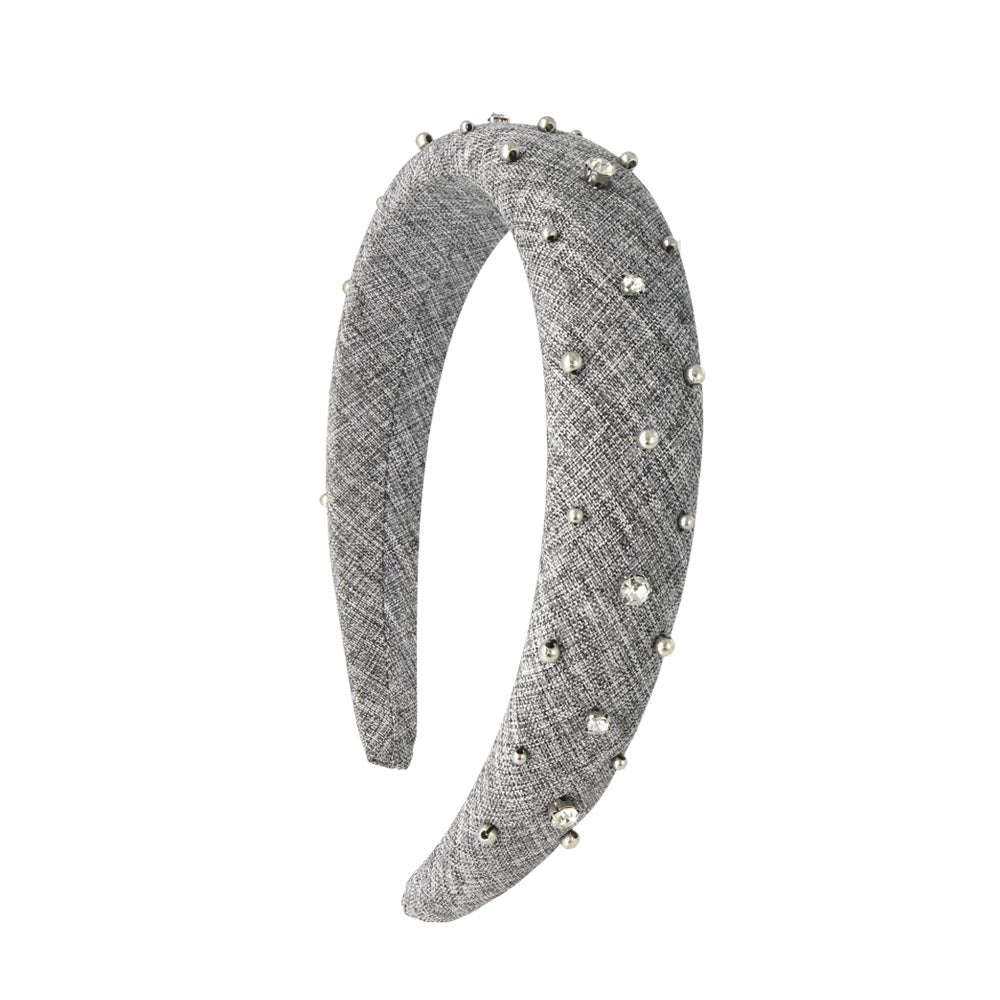 Encrusted Puffed Headband