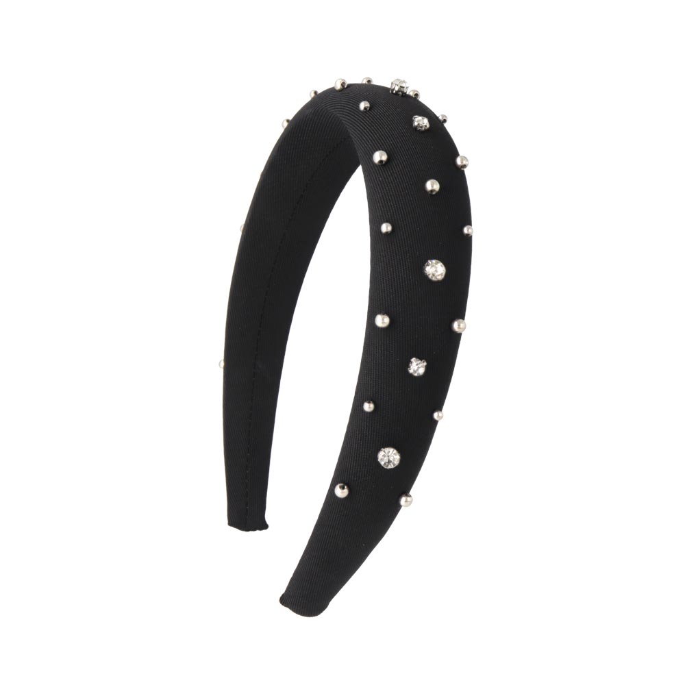Encrusted Puffed Headband