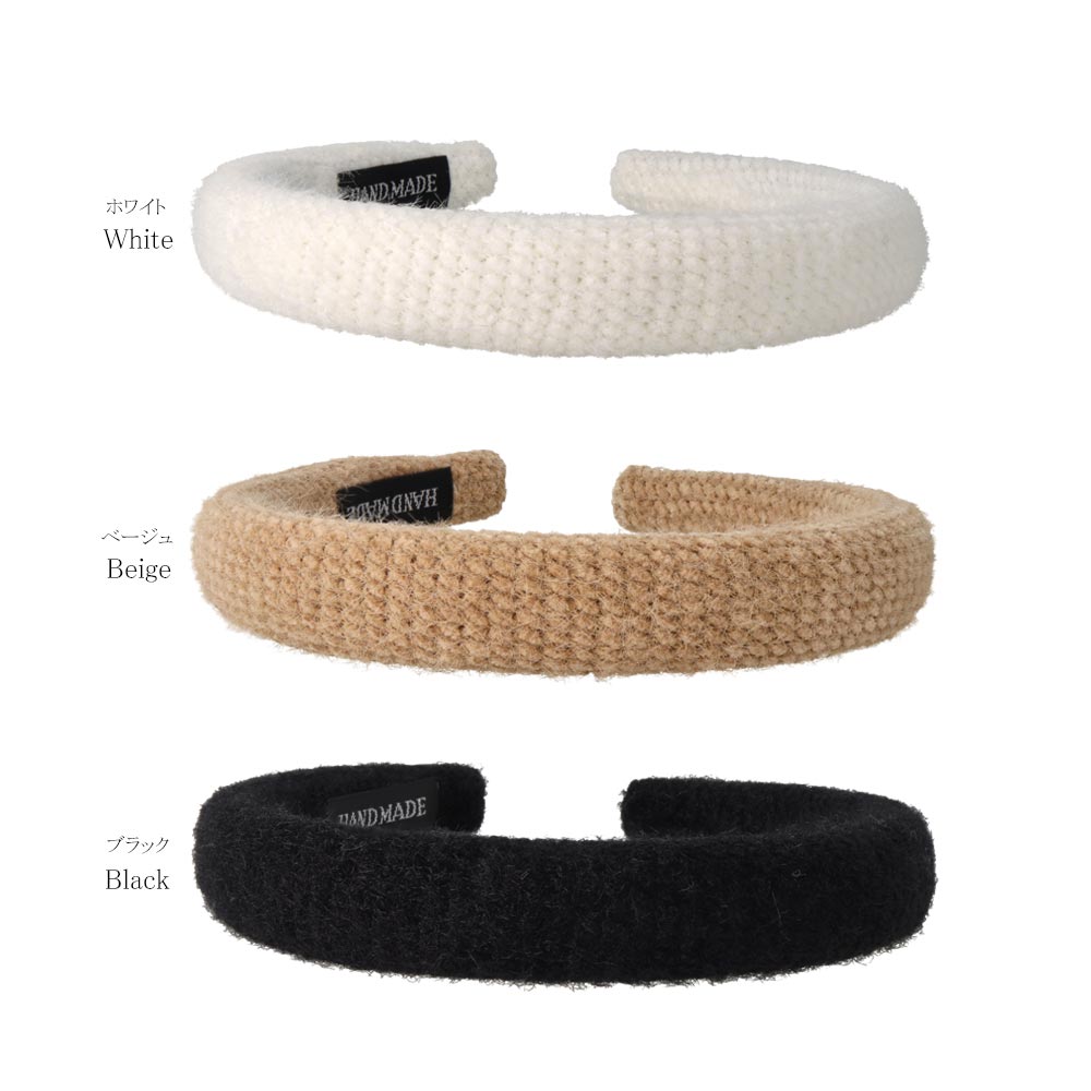 Textured Knit Padded Headband