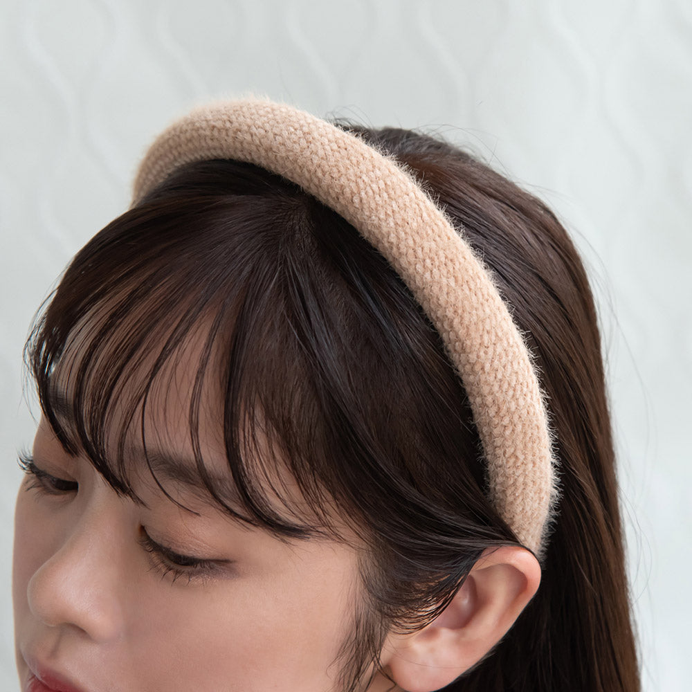 Textured Knit Padded Headband