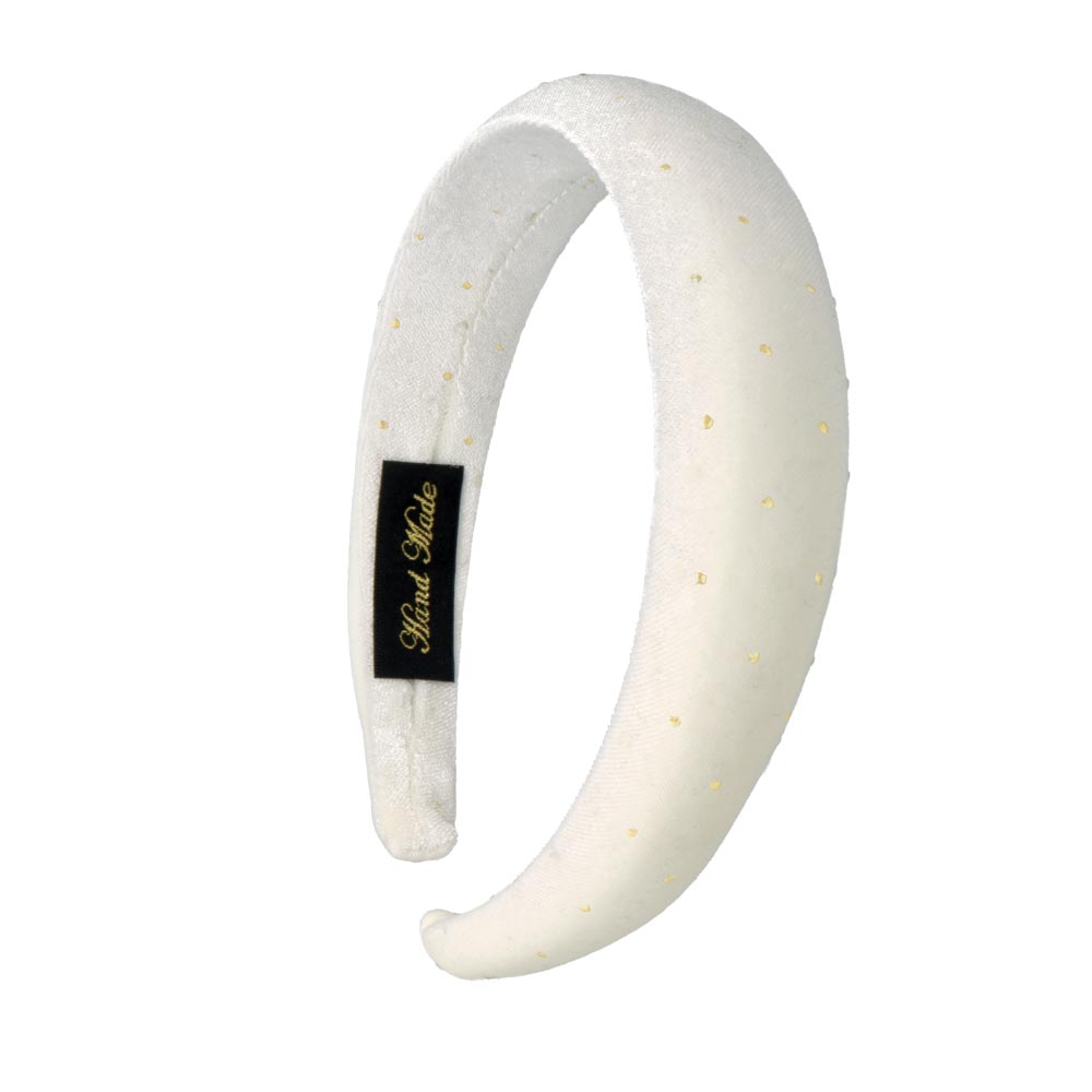 Metal Dot Padded Headband