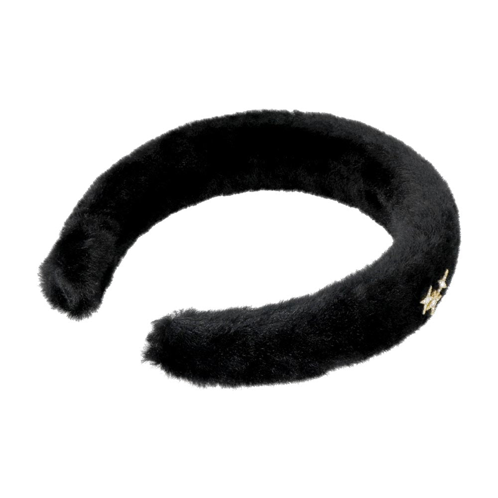 Star Studded Furry Headband