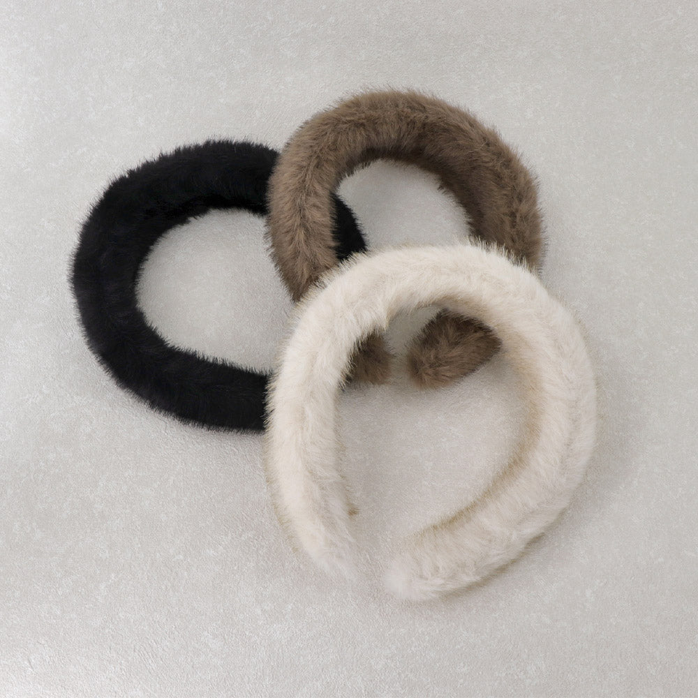 Faux Fur Padded Headband