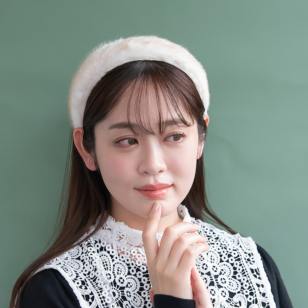 Faux Fur Padded Headband