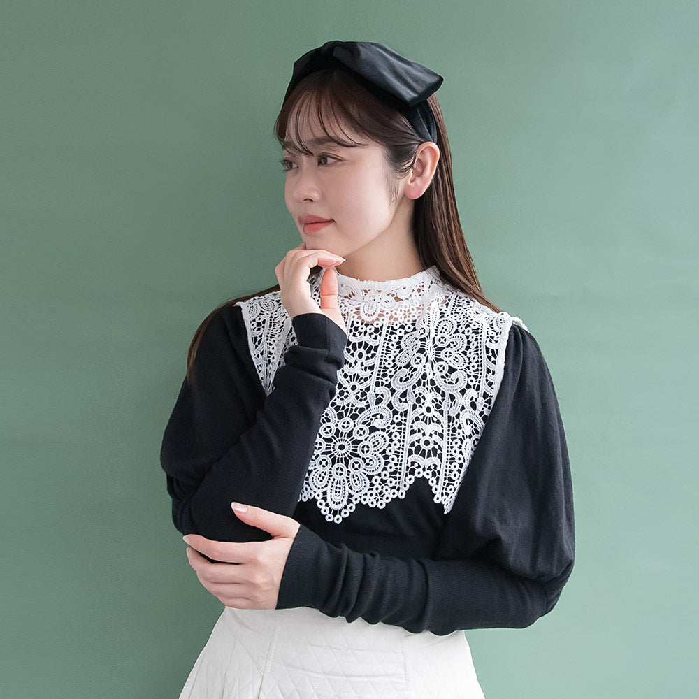 Oversized Black Bow Headband