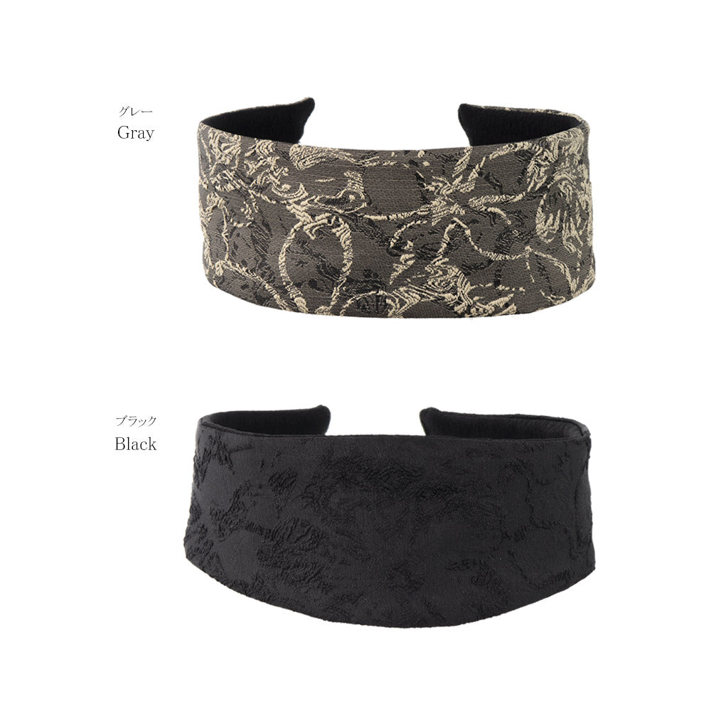 Flower Print Wide Headband