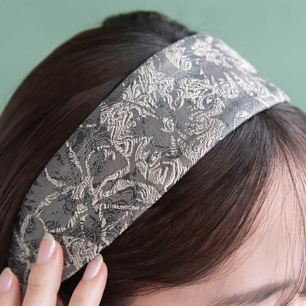 Flower Print Wide Headband