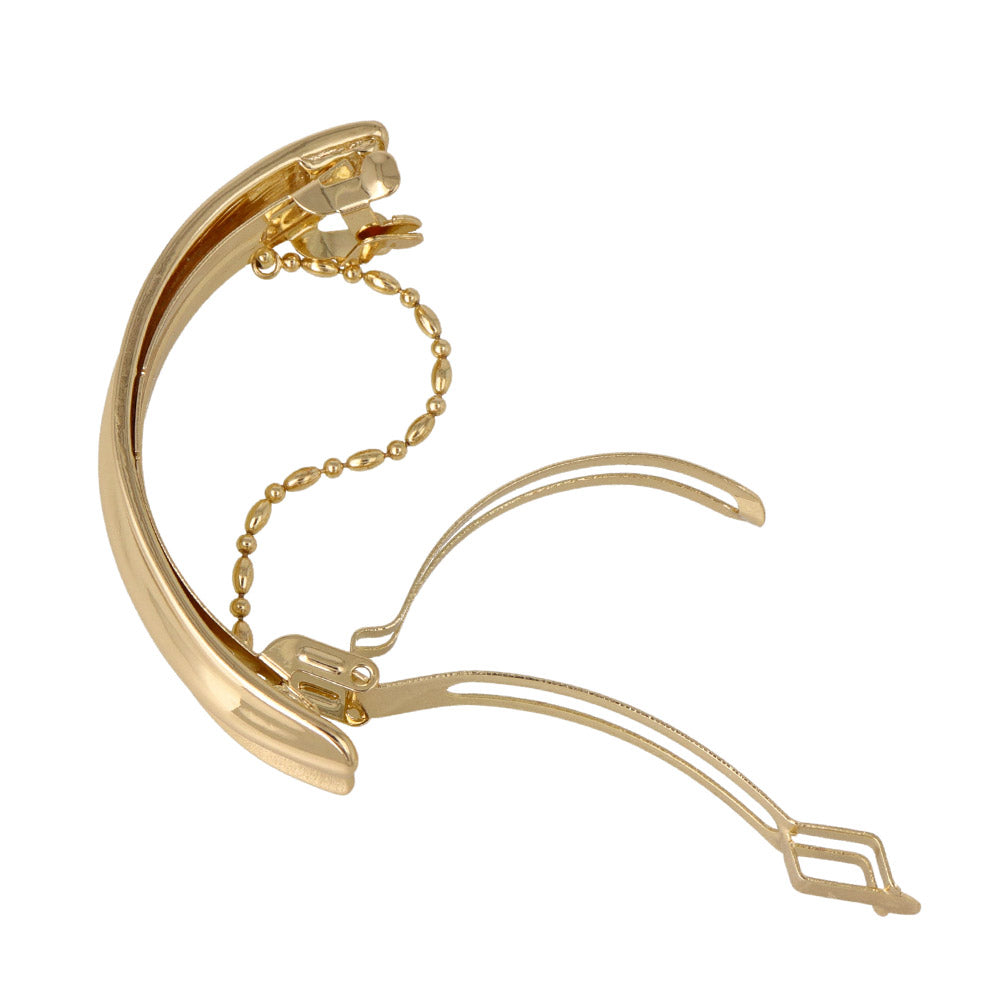 Chain Detail Arch Hair Barrette