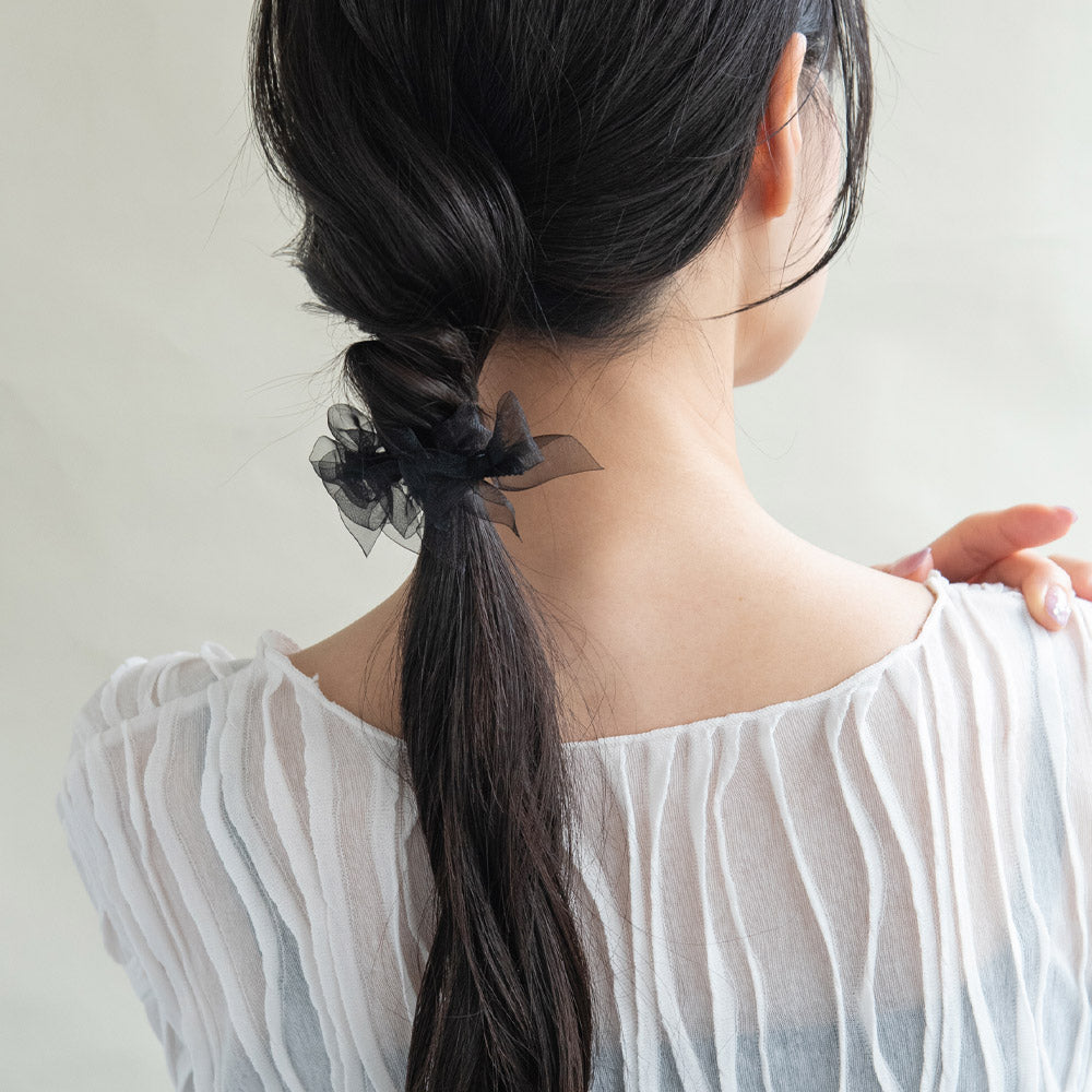 Layered Bow Hair Barrette