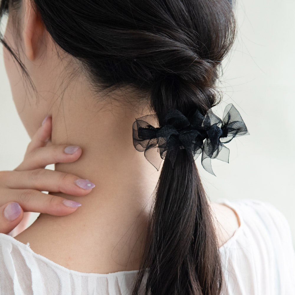 Layered Bow Hair Barrette