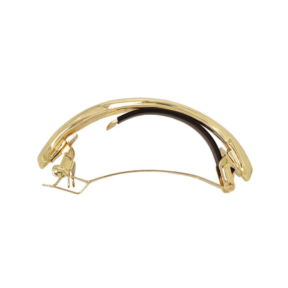 Metal Open Wave Firm Grip Barrette