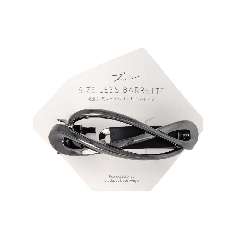 Metal Open Wave Firm Grip Barrette