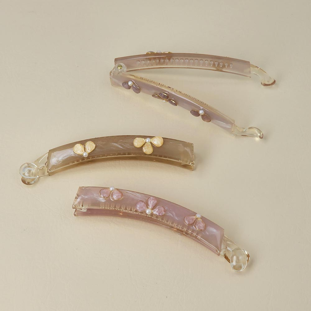 Flower Jelly Banana Clip - osewaya