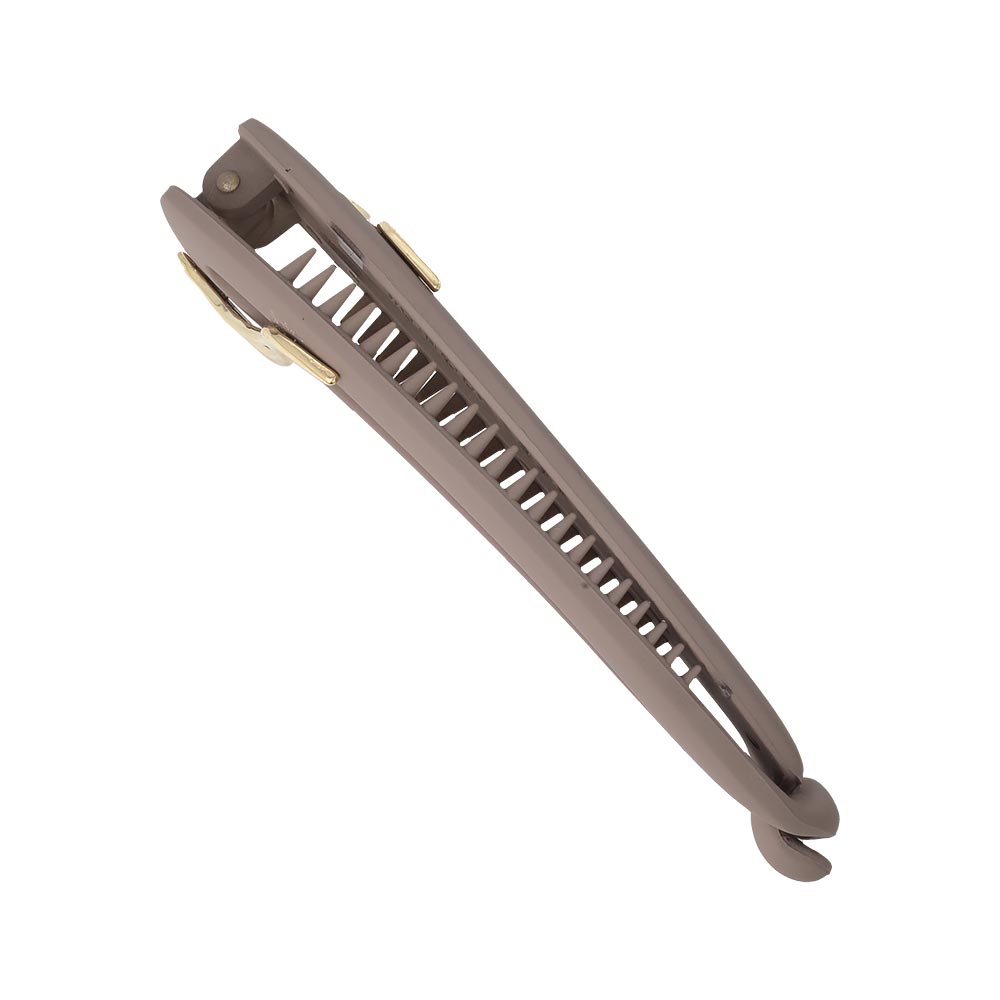 Gold Detail Muted Banana Clip