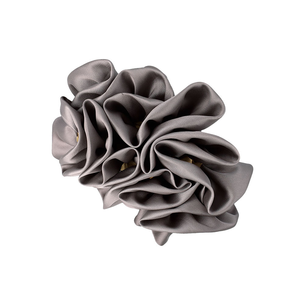 Bicolor Ruffle Banana Clip