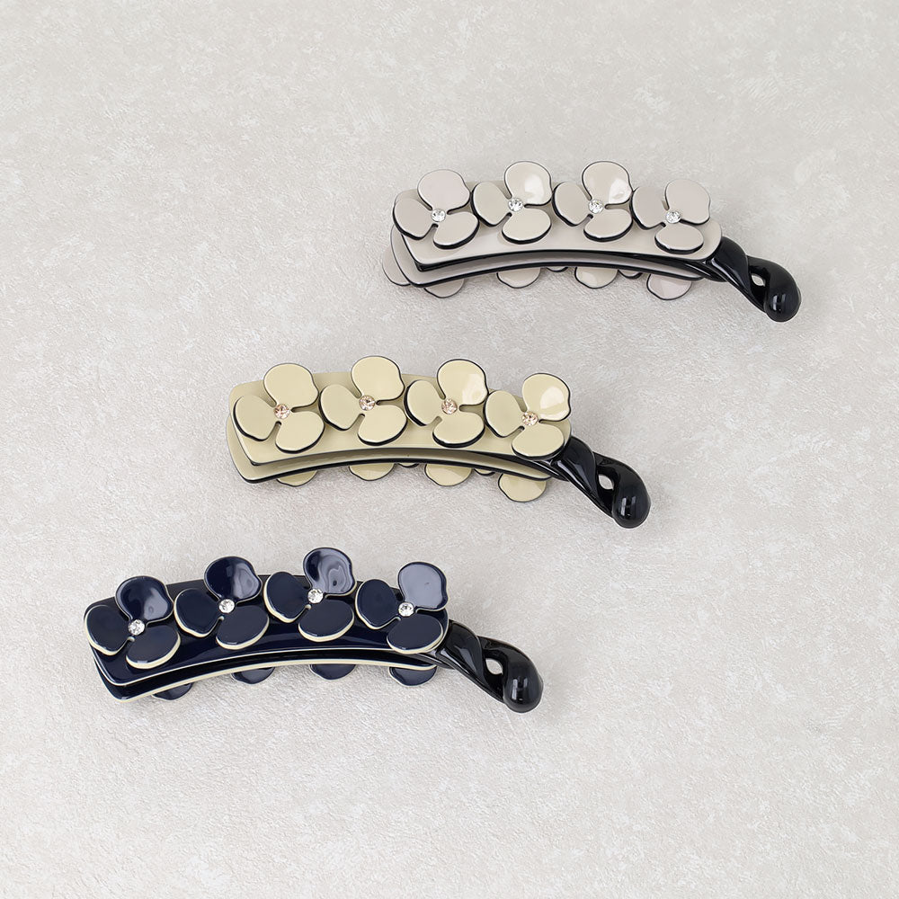 Flower Banana Hair Clip