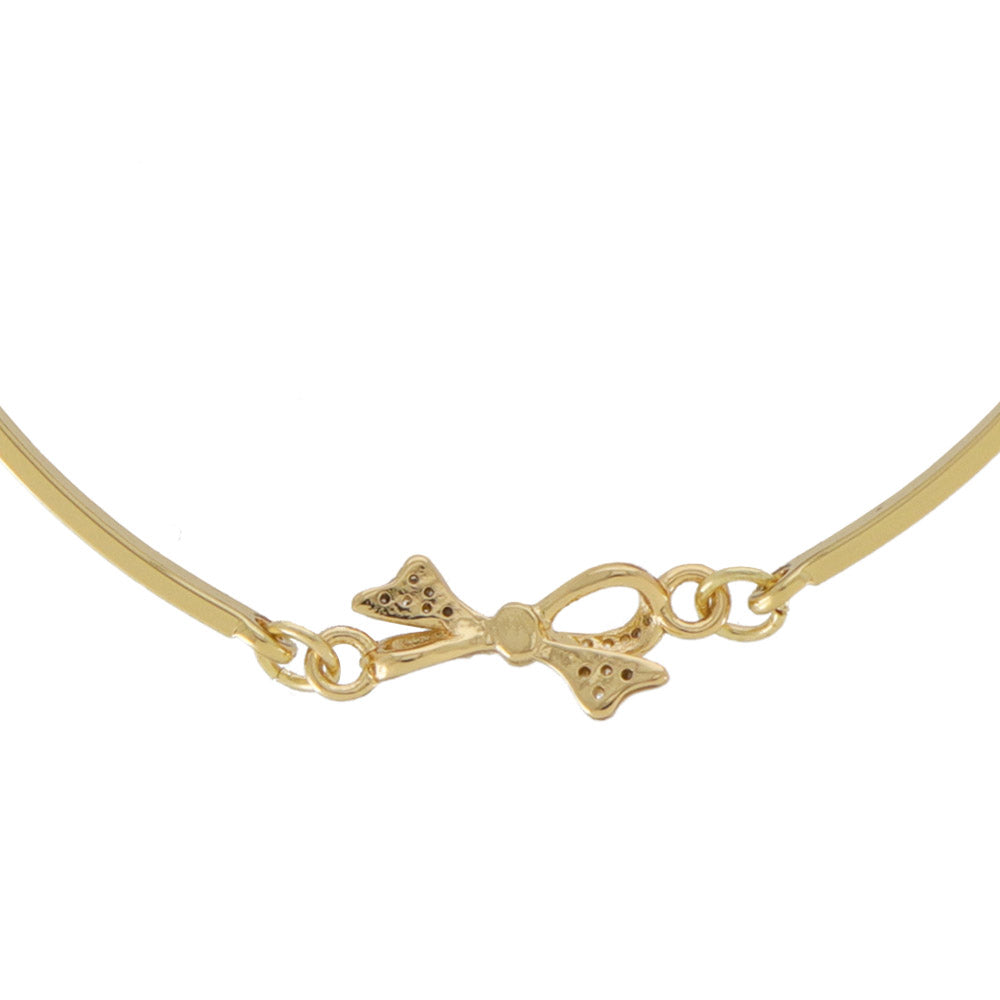 Pave Bowknot Bracelet