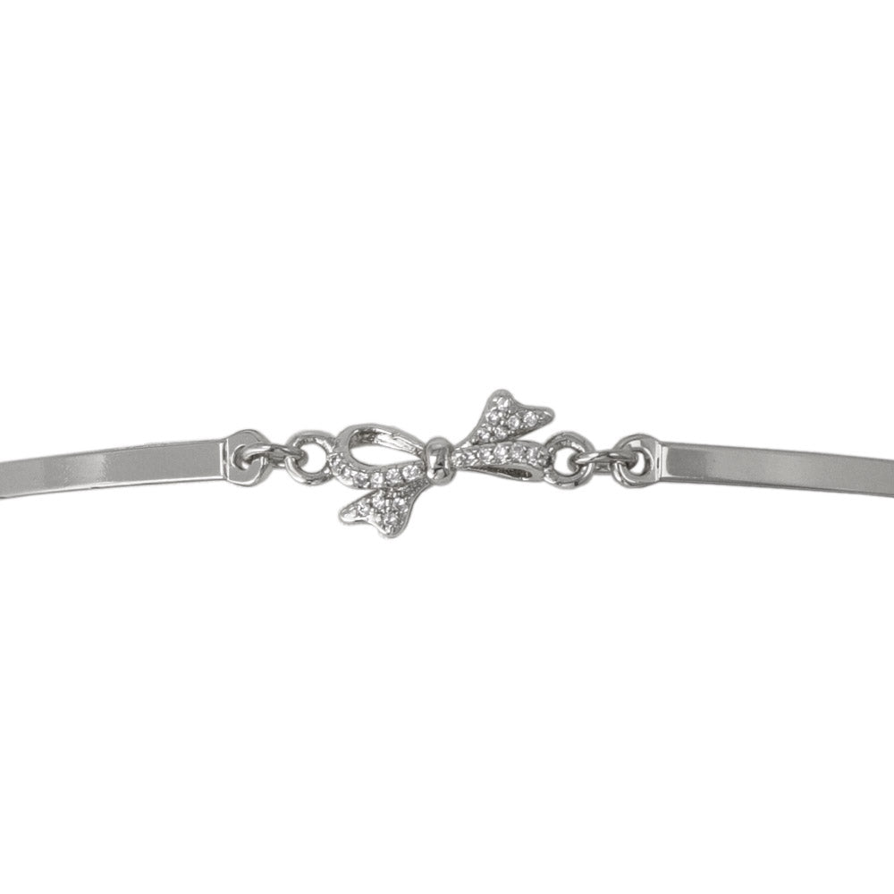 Pave Bowknot Bracelet