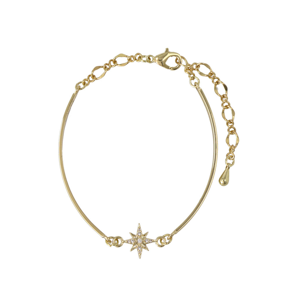 Pave Bright Star Bracelet