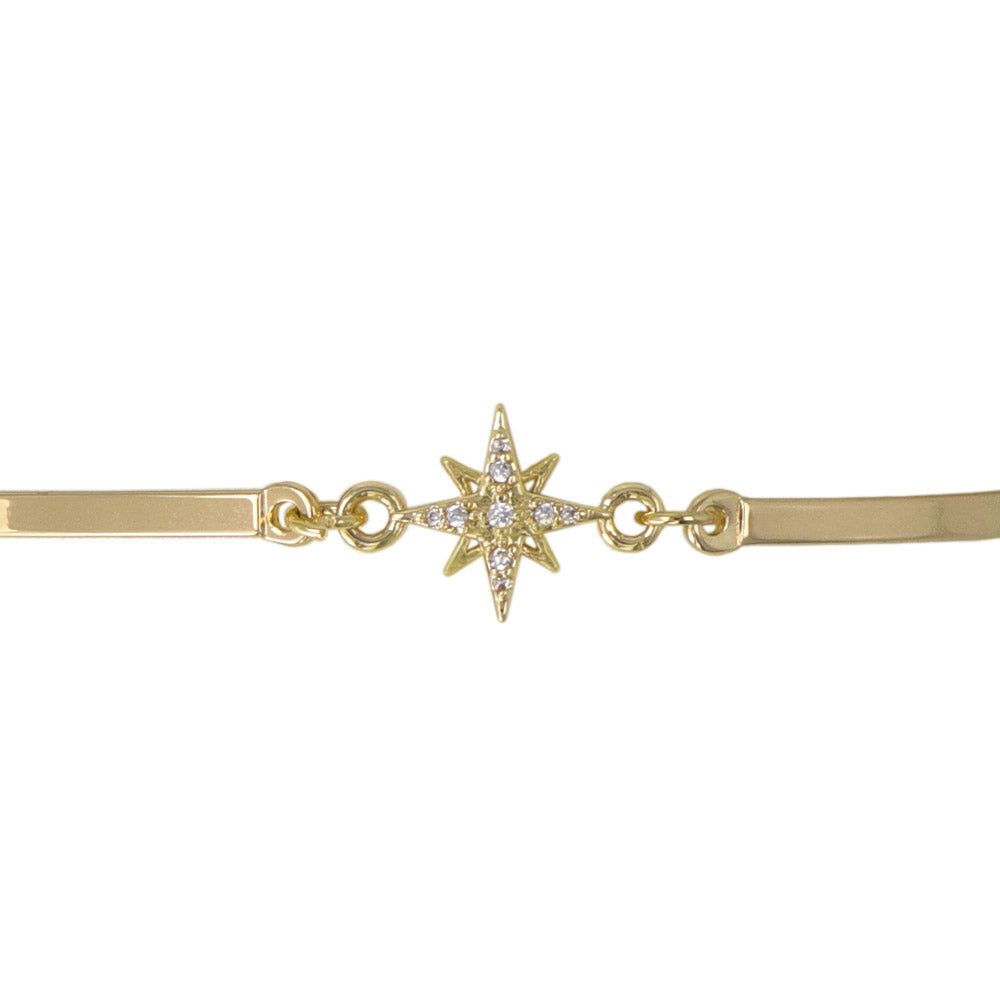 Pave Bright Star Bracelet