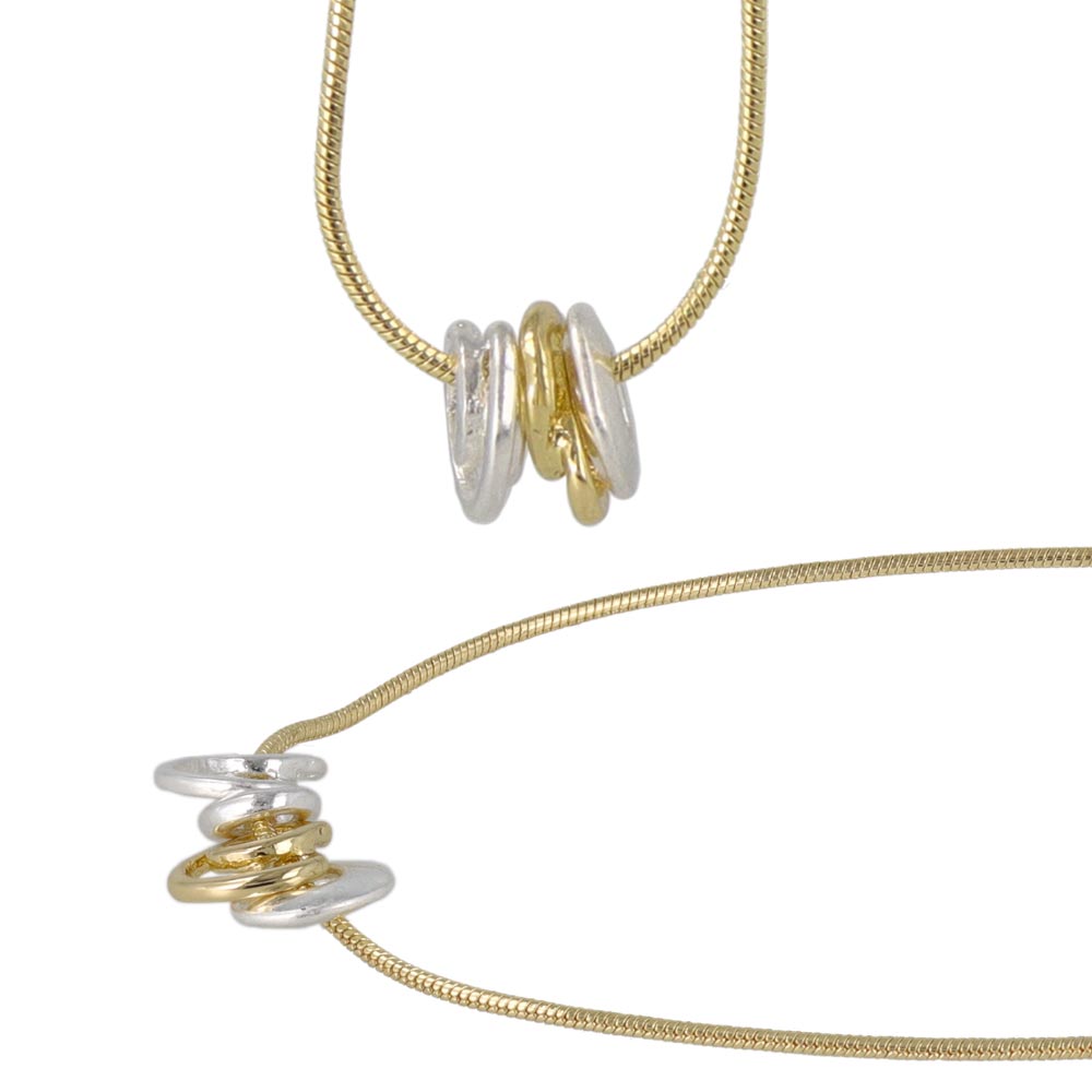 Swirl Bead Slider Bracelet