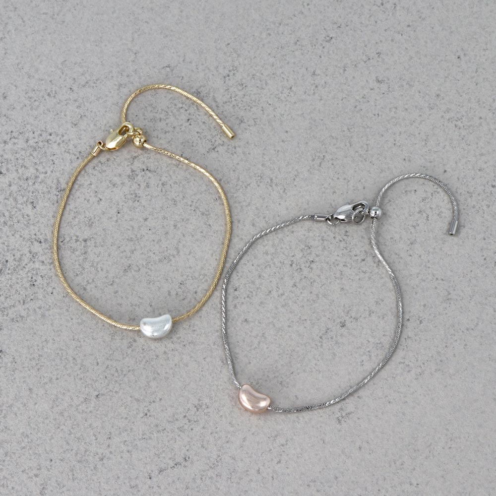Bean Slider Bracelet