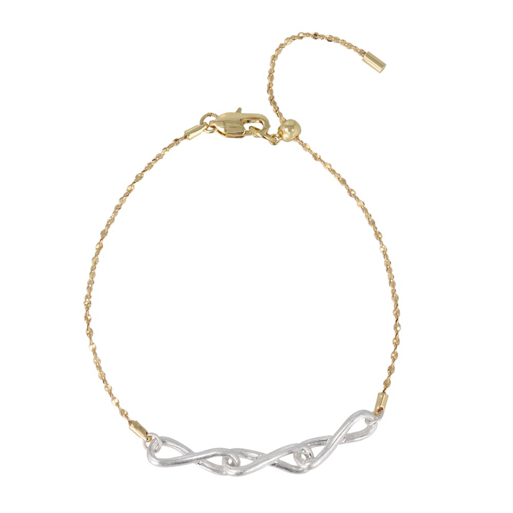 Infinity Link Slider Bracelet