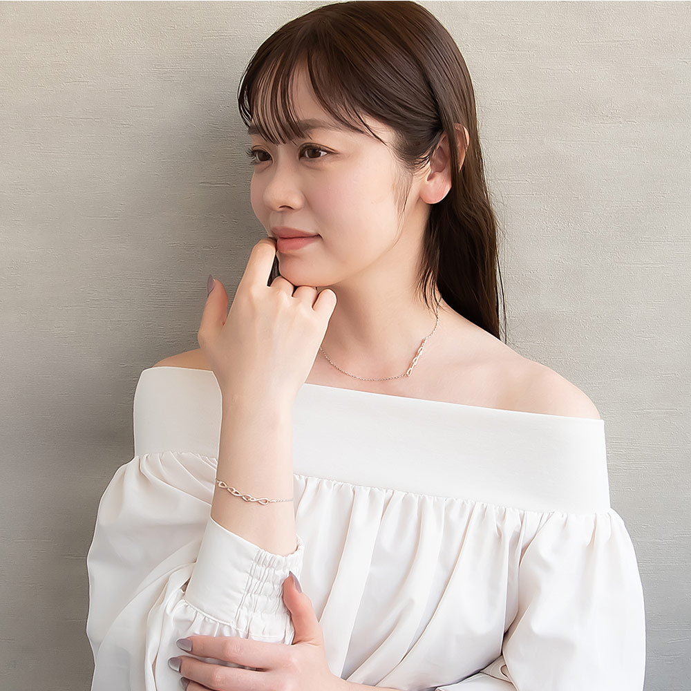 Infinity Link Slider Bracelet