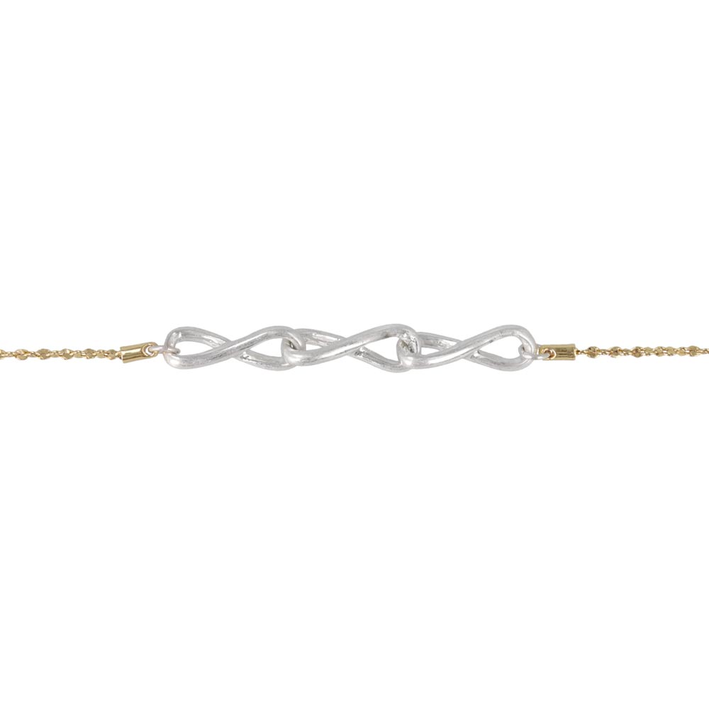 Infinity Link Slider Bracelet