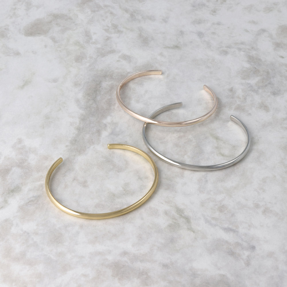 Smooth Skinny Cuff Bracelet