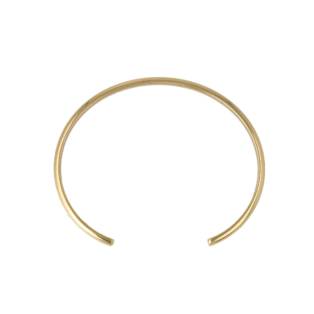 Smooth Skinny Cuff Bracelet