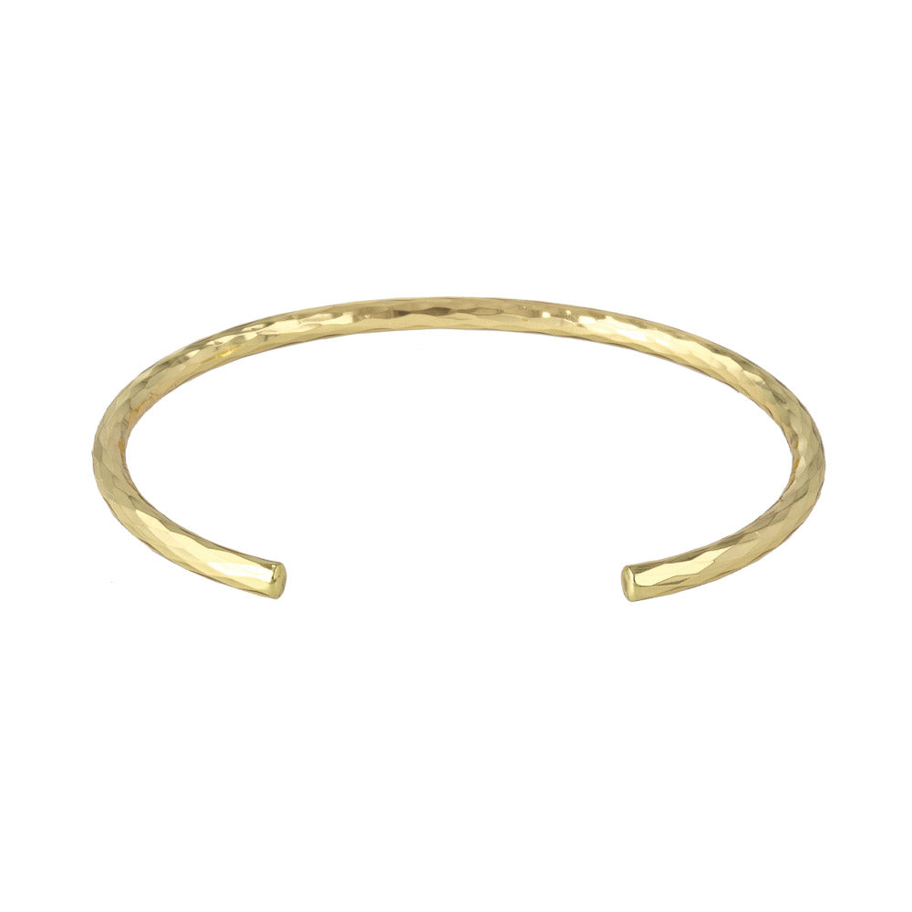 Textured Skinny Cuff Bracelet