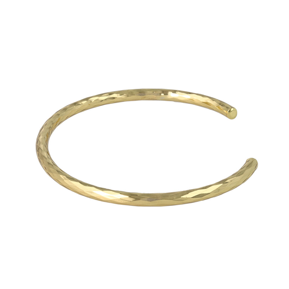 Textured Skinny Cuff Bracelet