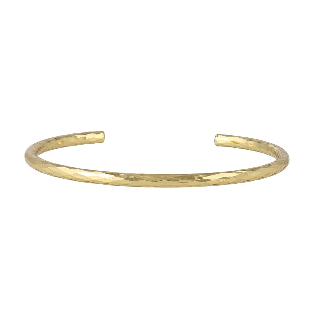 Textured Skinny Cuff Bracelet