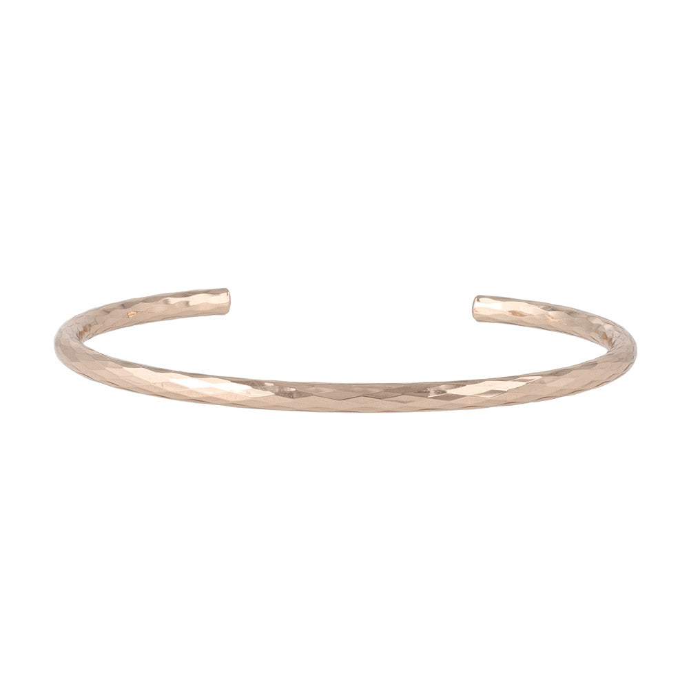 Textured Skinny Cuff Bracelet