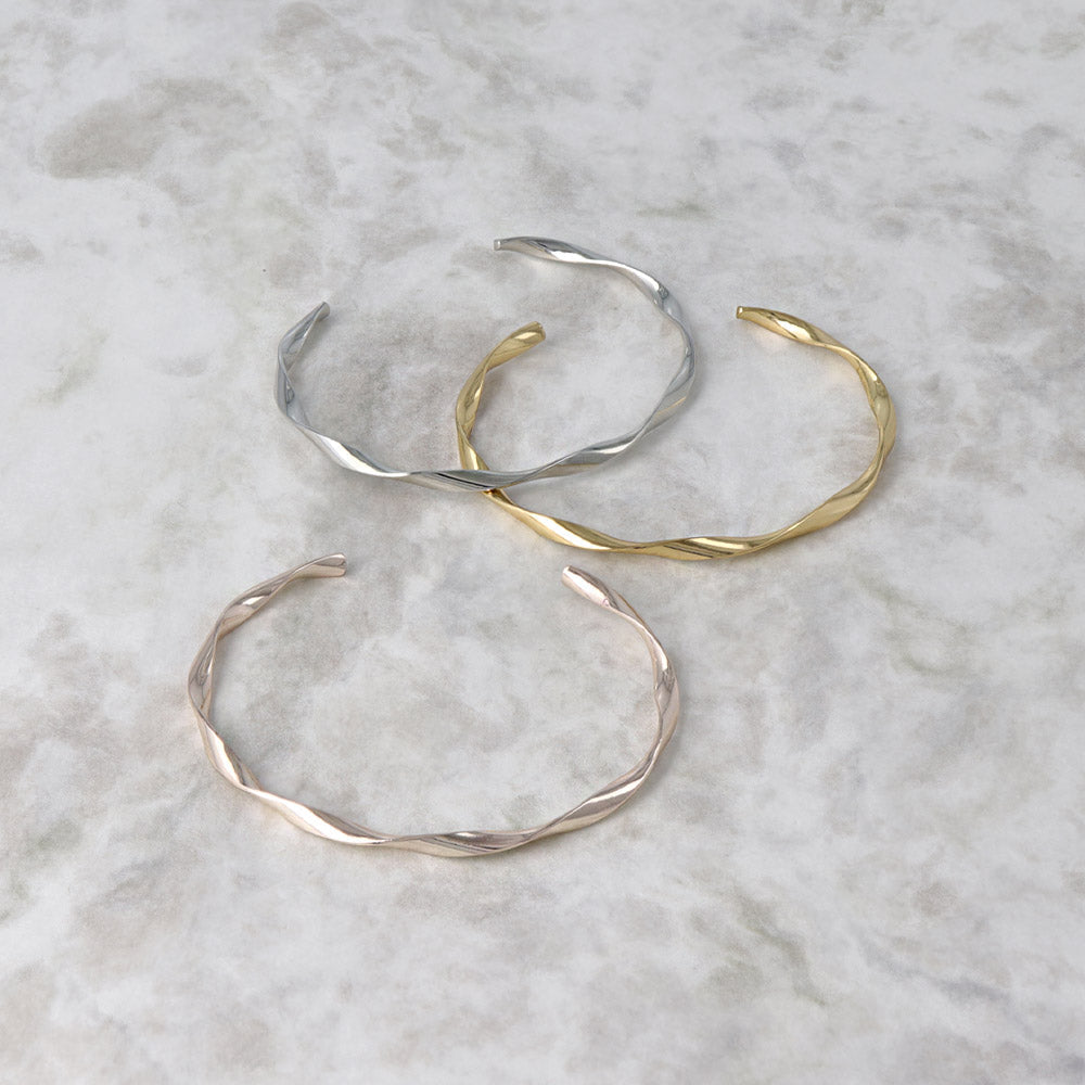 Twist Skinny Cuff Bracelet