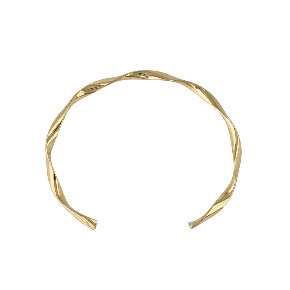 Twist Skinny Cuff Bracelet
