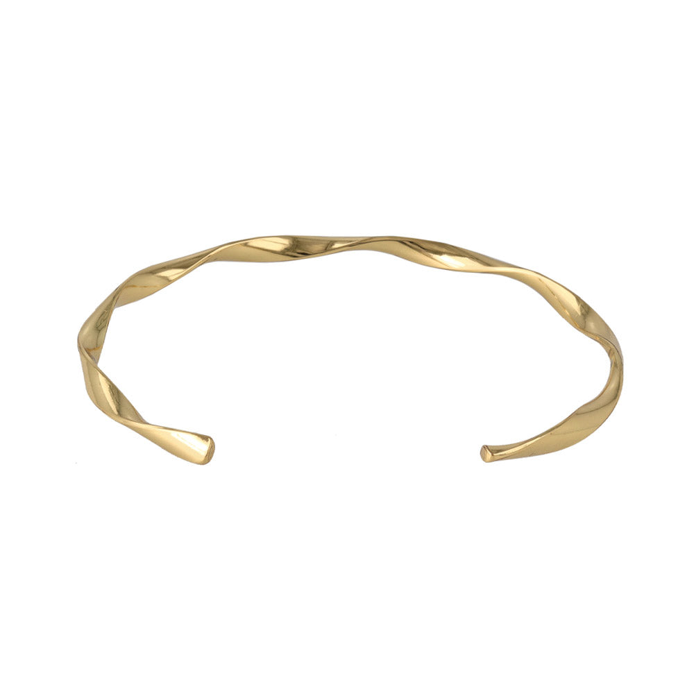 Twist Skinny Cuff Bracelet