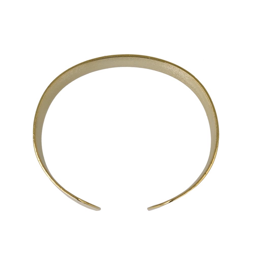 Striped Wide Cuff Bangle