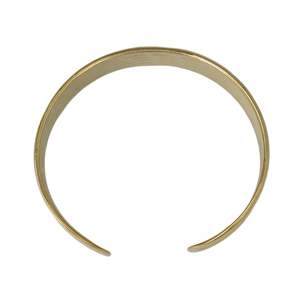 Hammered Wide Cuff Bangle