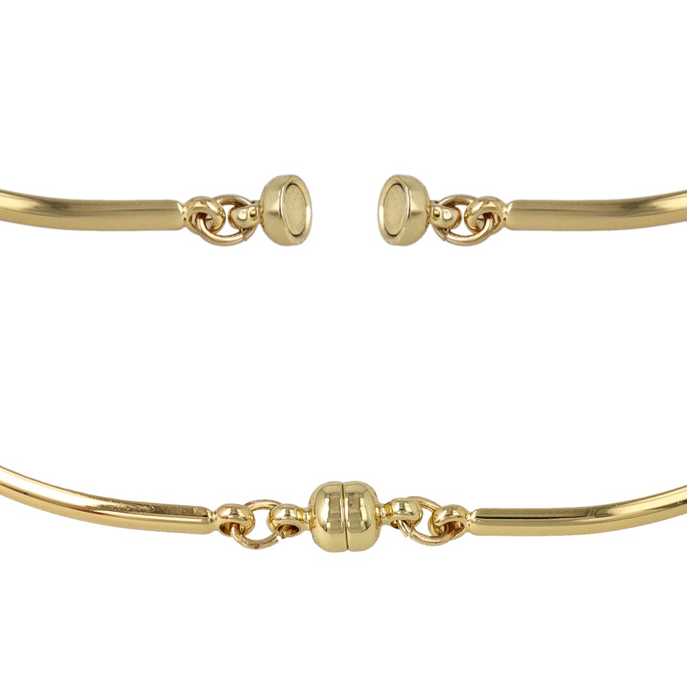 Triangle CZ Magnetic Clasp Bracelet